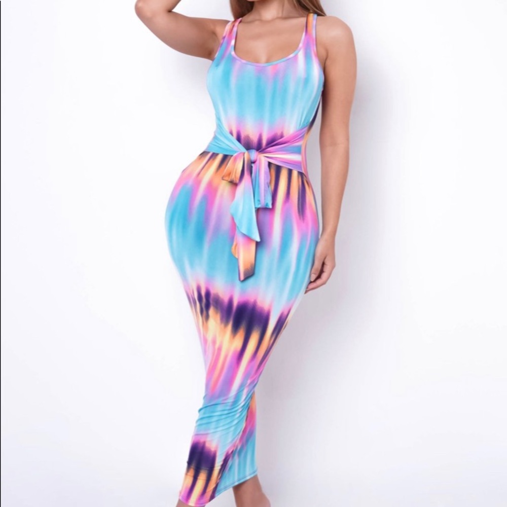 Multi colored Maxi dress